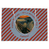 Edvard Munch der Party Items Collection Große Geschenktüte (Rückseite)