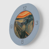 Edvard Munch der Party Items Collection Große Wanduhr (Winkel)