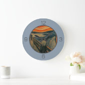 Edvard Munch der Party Items Collection Große Wanduhr (Zuhause)