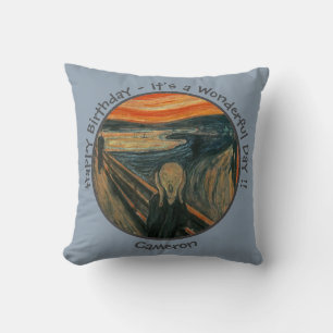 Edvard Munch der Party Items Collection Kissen