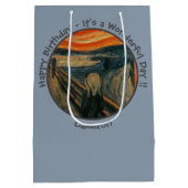 Edvard Munch der Party Items Collection Mittlere Geschenktüte (Rückseite)