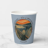 Edvard Munch der Party Items Collection Pappbecher (Vorderseite)