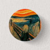 EDVARD MUNCH - der Schrei 1893 Button (Vorderseite)