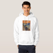 Edvard Munch - Der Schrei 1893 Hoodie (Vorne ganz)