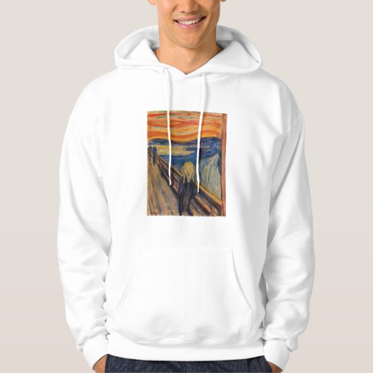 Edvard Munch - Der Schrei 1893 Hoodie (Vorderseite)