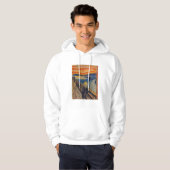 Edvard Munch - Der Schrei 1893 Hoodie (Vorne ganz)