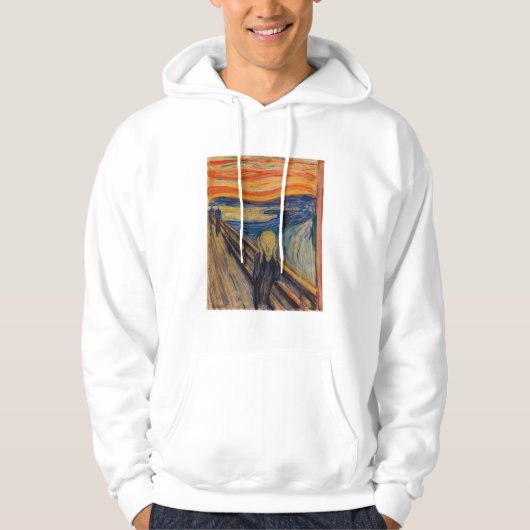 Edvard Munch - Der Schrei 1893 Hoodie (Vorderseite)