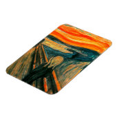 EDVARD MUNCH - Der Schrei 1893 Magnet (Linke Seite)