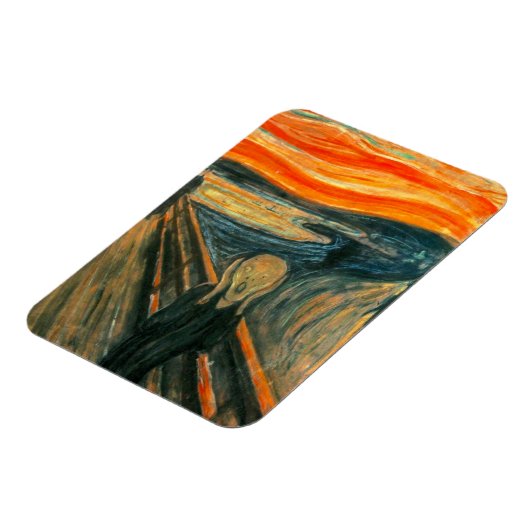 EDVARD MUNCH - Der Schrei 1893 Magnet (Linke Seite)