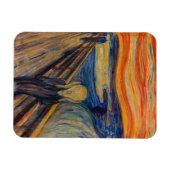 Edvard Munch - Der Schrei 1893 Magnet (Horizontal)