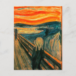 EDVARD MUNCH - Der Schrei 1893 Postkarte