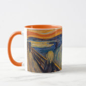Edvard Munch - Der Schrei 1893 Tasse (Links)