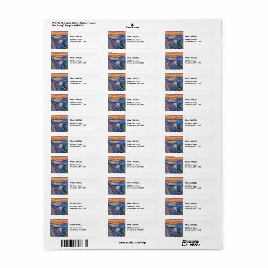 Edvard Munch - Der Schrei 1895 (Vorne)