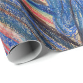 Edvard Munch - Der Schrei 1895 Geschenkpapier (Rolleneckpunkt)