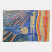 Edvard Munch - Der Schrei 1895 Geschirrtuch (Horizontal)