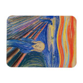 Edvard Munch - Der Schrei 1895 Magnet (Horizontal)