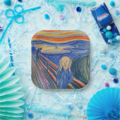 Edvard Munch - Der Schrei 1895 Pappteller (Party)