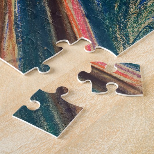 Edvard Munch - Der Schrei 1895 Puzzle (Seite)