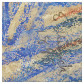 Edvard Munch - Der Schrei 1895 Stoff (Nahaufnahme)