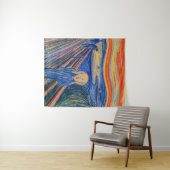 Edvard Munch - Der Schrei 1895 Wandteppich (Beispiel (Horizontal))