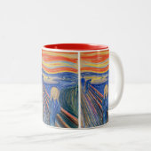 Edvard Munch - Der Schrei 1895 Zweifarbige Tasse (VorderseiteRechts)