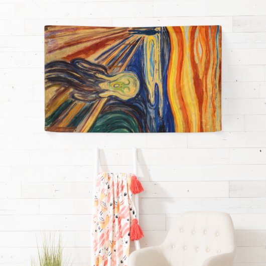Edvard Munch - Der Schrei 1910 Banner (Insitu)