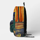 Edvard Munch - Der Schrei 1910 Bedruckter Rucksack (Rechts)