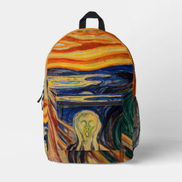 Edvard Munch - Der Schrei 1910 Bedruckter Rucksack