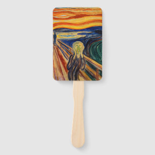 Edvard Munch - Der Schrei 1910 Fächer
