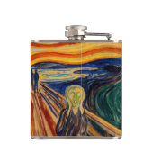 Edvard Munch - Der Schrei 1910 Flachmann (Rückseite)