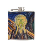 Edvard Munch - Der Schrei 1910 Flachmann (Vorderseite)