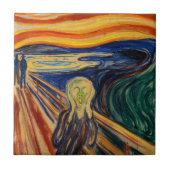 Edvard Munch - Der Schrei 1910 Fliese (Vorderseite)