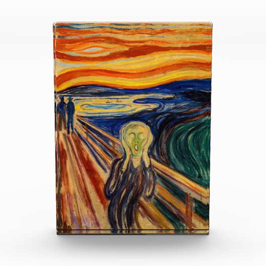 Edvard Munch - Der Schrei 1910 Fotoblock (Vorderseite)