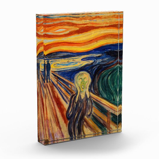 Edvard Munch - Der Schrei 1910 Fotoblock (Links)