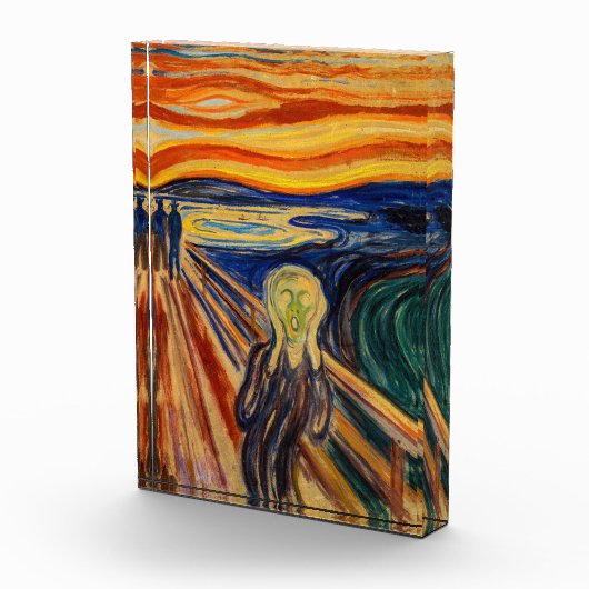 Edvard Munch - Der Schrei 1910 Fotoblock (Rechts)