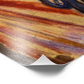 Edvard Munch - Der Schrei 1910 Fotodruck (Ecke)