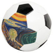 Edvard Munch - Der Schrei 1910 Fußball (Dreiviertel)