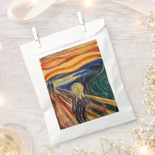 Edvard Munch - Der Schrei 1910 Geschenktütchen (Ausgeschnitten)