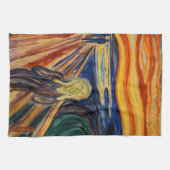 Edvard Munch - Der Schrei 1910 Geschirrtuch (Horizontal)