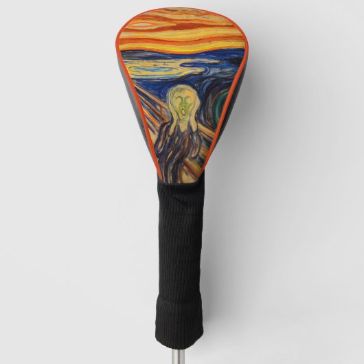 Edvard Munch - Der Schrei 1910 Golf Headcover (Vorderseite)