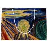 Edvard Munch - Der Schrei 1910 Große Geschenktüte (Rückseite)
