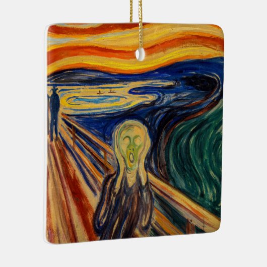 Edvard Munch - Der Schrei 1910 Keramikornament (Rechts)