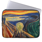 Edvard Munch - Der Schrei 1910 Laptopschutzhülle (Vorderseite)