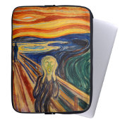 Edvard Munch - Der Schrei 1910 Laptopschutzhülle
