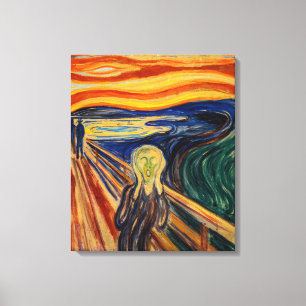Edvard Munch - Der Schrei 1910 Leinwanddruck