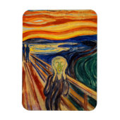 Edvard Munch - Der Schrei 1910 Magnet (Vertikal)