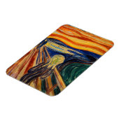 Edvard Munch - Der Schrei 1910 Magnet (Linke Seite)