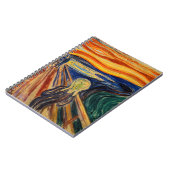 Edvard Munch - Der Schrei 1910 Notizblock (Linke Seite)