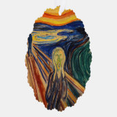 Edvard Munch - Der Schrei 1910 Ornament Karte (Rechts)