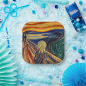 Edvard Munch - Der Schrei 1910 Pappteller (Party)